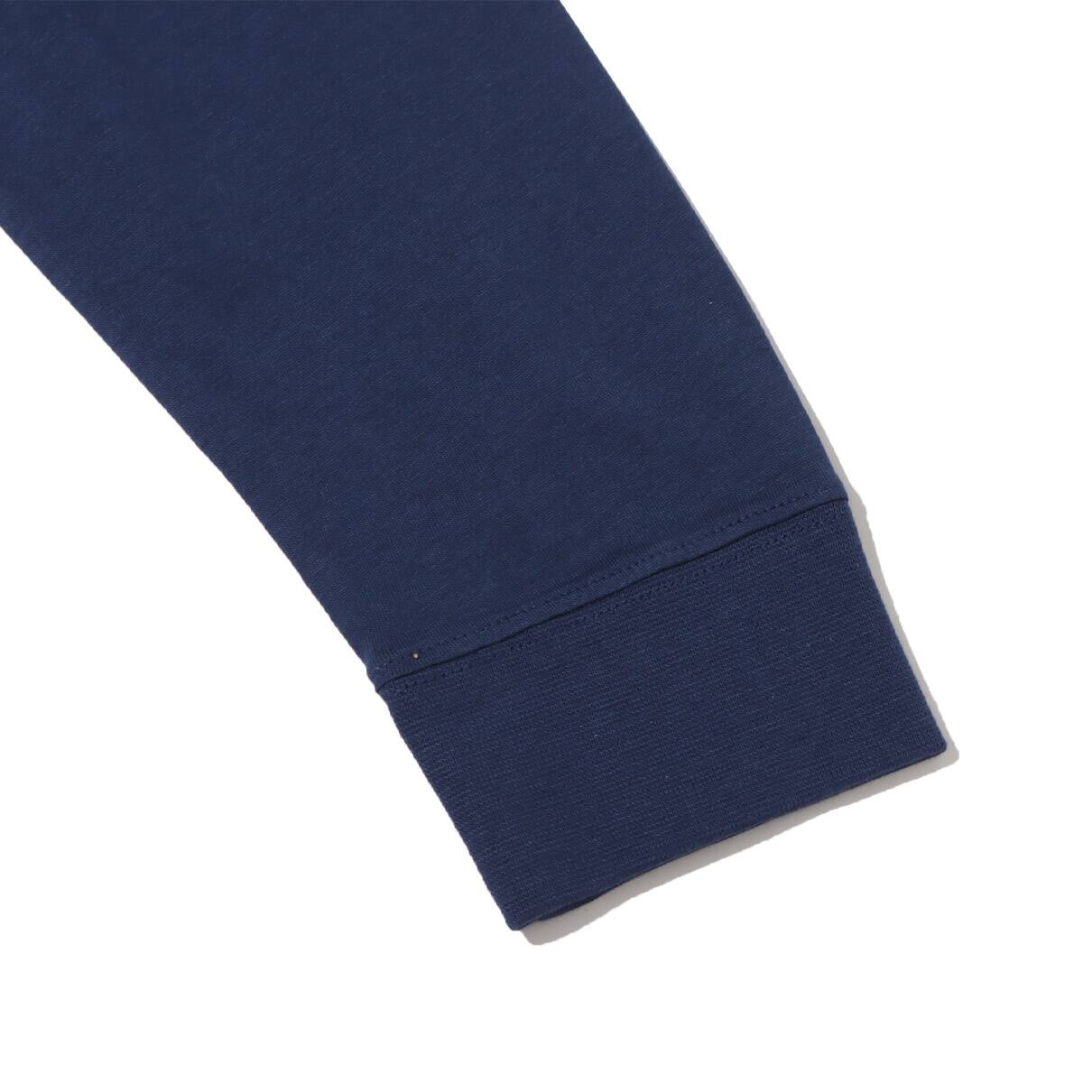 NIKE AS M NSW CLUB TEE - LS MIDNIGHT NAVY/WHITE 23FA-Iの画像