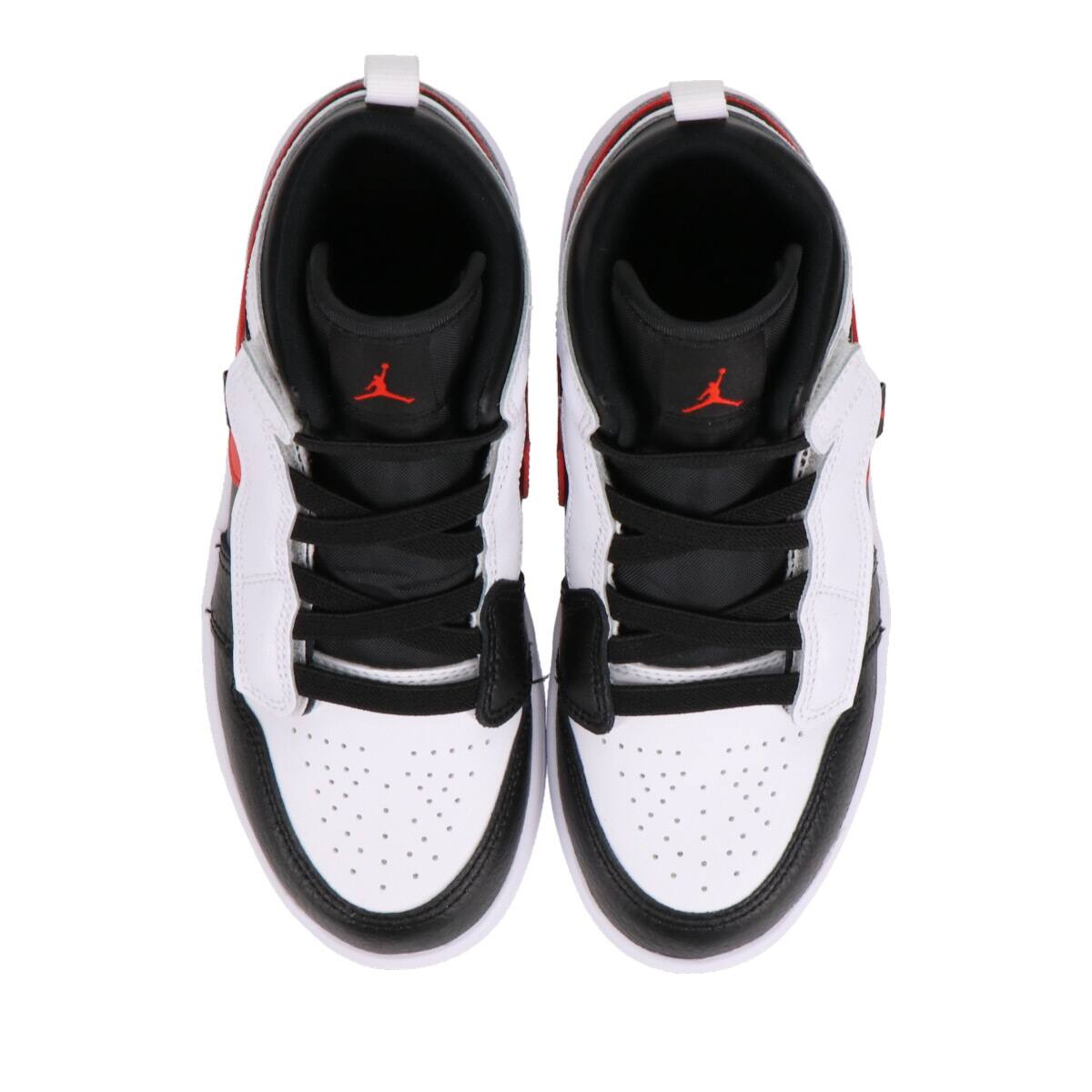 JORDAN BRAND JORDAN 1 MID ALT (PS) BLACK/CHILE RED-WHITE 21SP-Iの画像