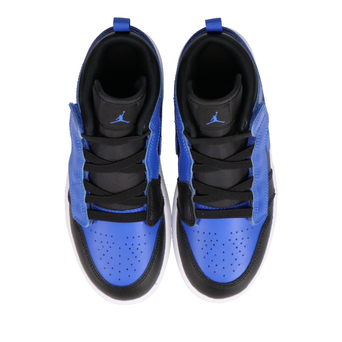 JORDAN BRAND JORDAN 1 MID ALT (PS) BLACK/HYPER ROYAL-WHITE 21SP-Iの画像