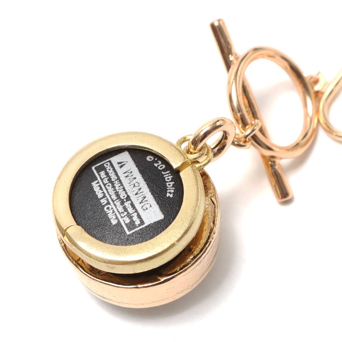 atmos pink カスタムイヤリング GOLDの画像