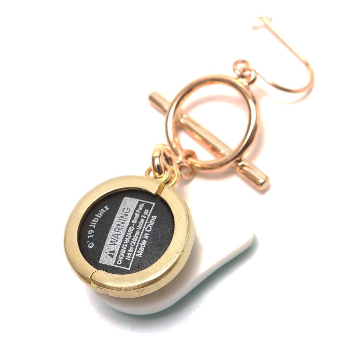 atmos pink カスタムピアス GOLDの画像