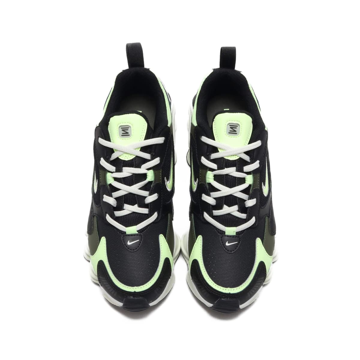 NIKE W SHOX TL NOVA BLACK/BARELY VOLT-CARGO KHAKI 19HO-S