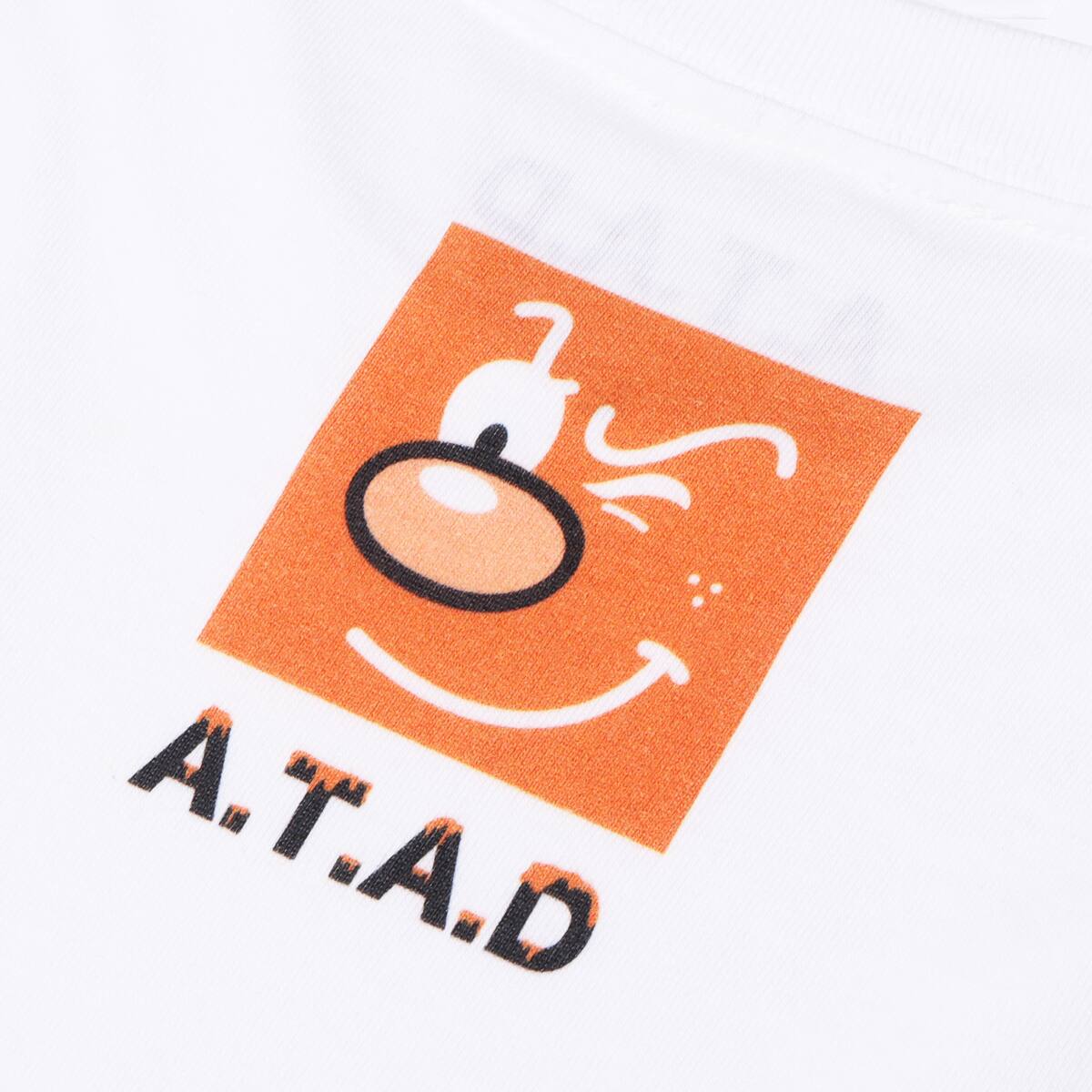 ATAD x COOK TEE WHITEの画像