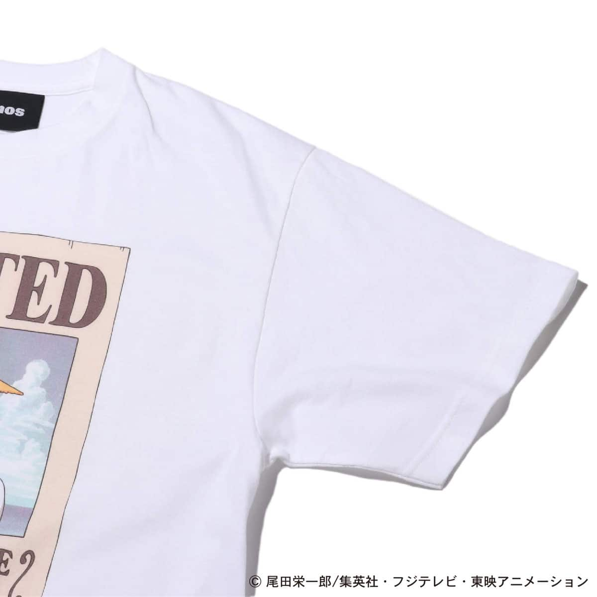 Atmos X One Piece 手配書 Tee ホワイト 19fa S