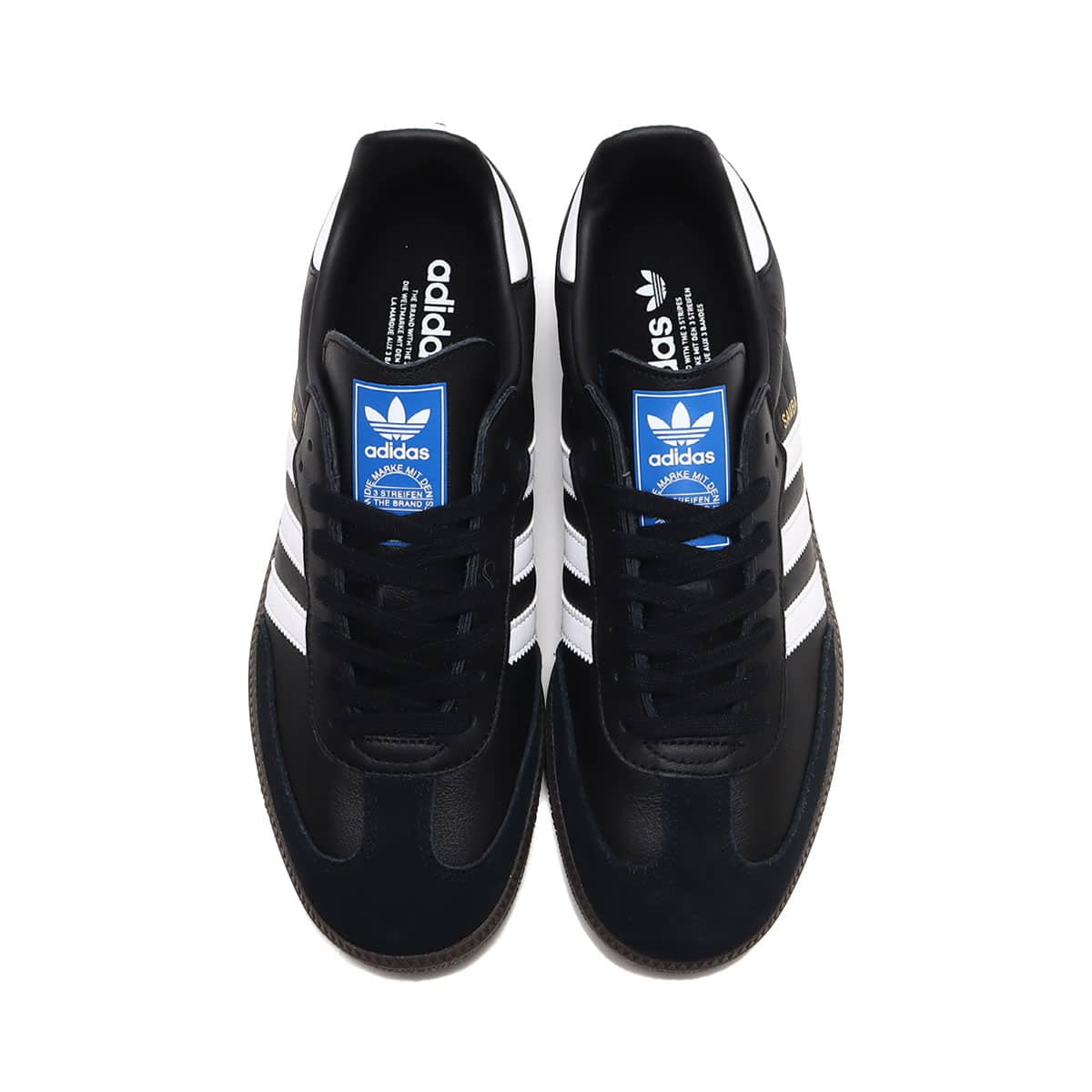 adidas SAMBA OG CORE BLACK/FOOTWEAR WHITE/GUM 23FW-I