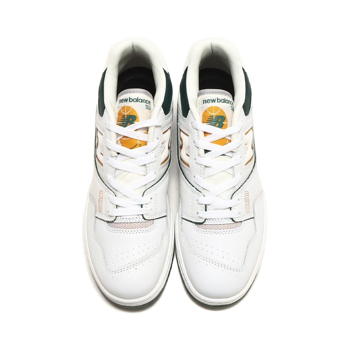 New Balance BB550PWC WHITE/GREEN 22FW-I