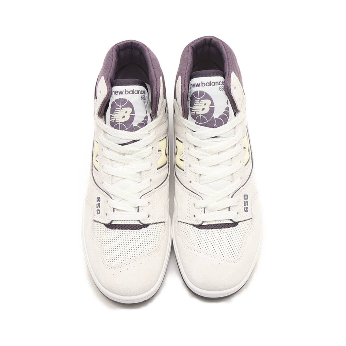 New Balance BB650RVP WHITE/PURPLE 23FW-Iの画像