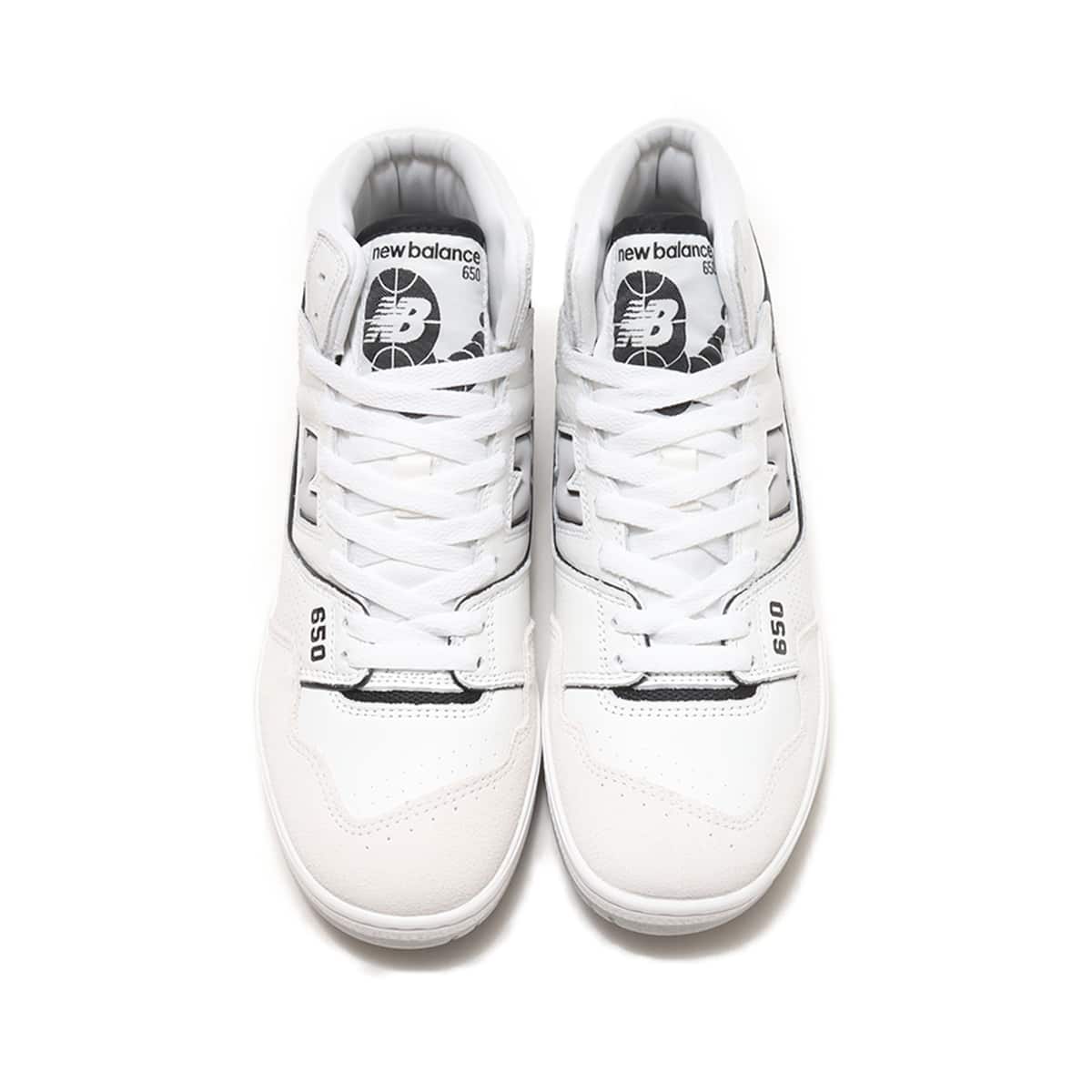New Balance BB650RWH WHITE/BLACK 23FW-Iの画像