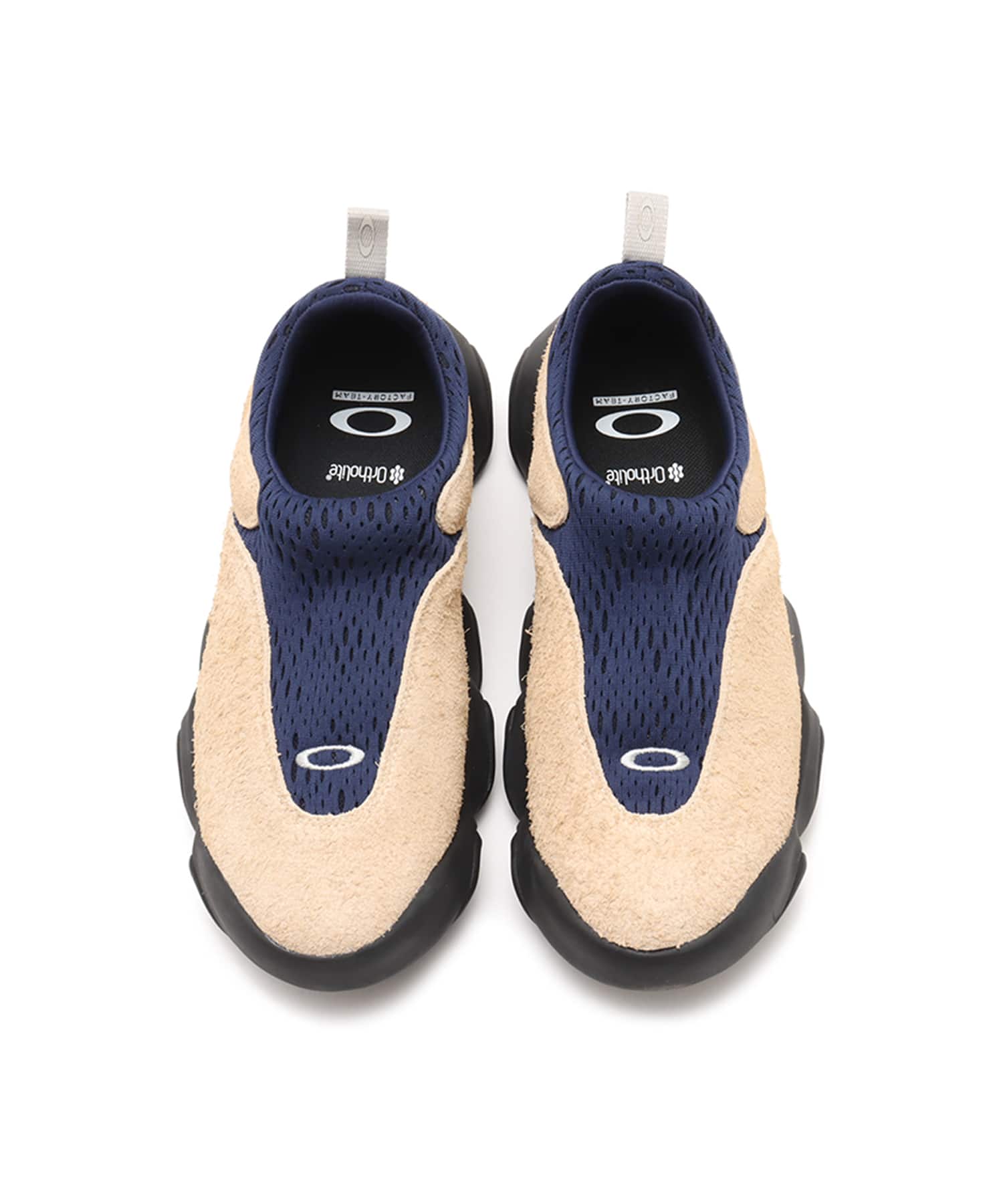 OAKLEY FACTORY TEAM HAIRY SUEDE FLESH SAND/ BLUEの画像