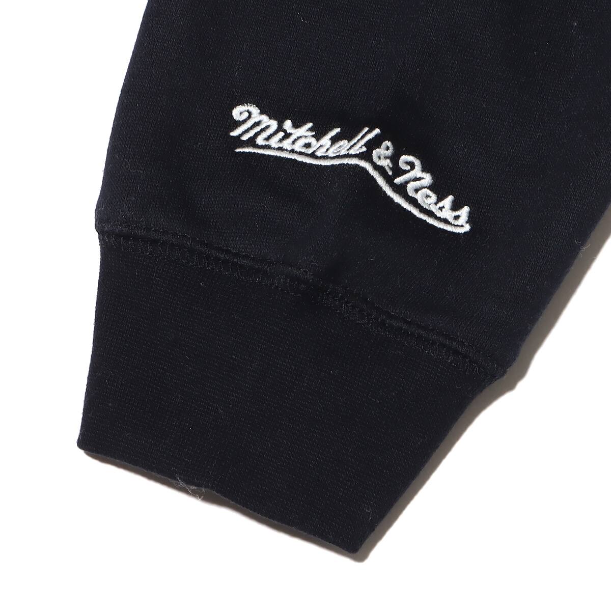 Mitchell & Ness NBA Off White Hoody Lakers BLACK 22FW-Iの画像