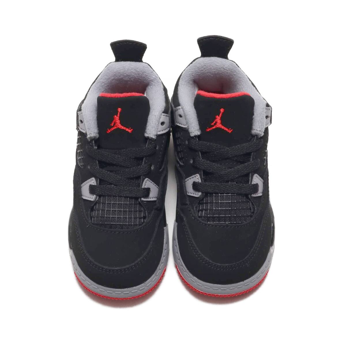 JORDAN BRAND JORDAN 4 RETRO TD BLACK/FR RED-CMNT GRY-SMMT WHT 19SU-S