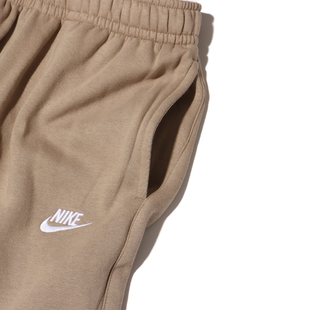 NIKE AS M NSW CLUB JGGR BB KHAKI/KHAKI/WHITE 24SP-Iの画像