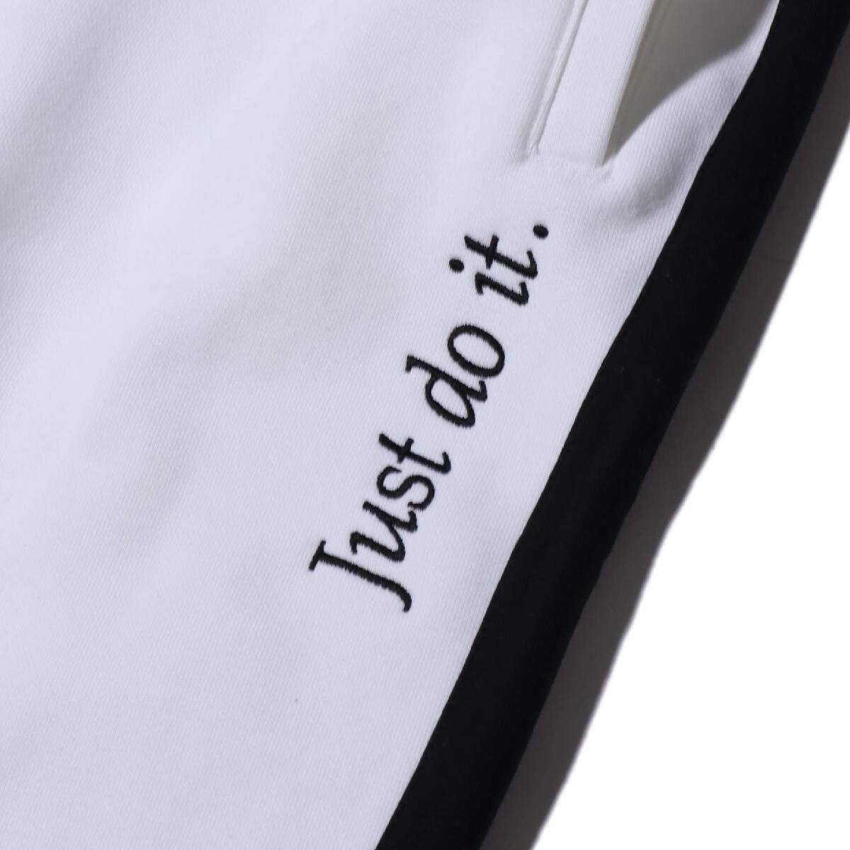 NIKE AS M NSW JDI PANT HVYWT WHITE/BLACK 19FA-Sの画像