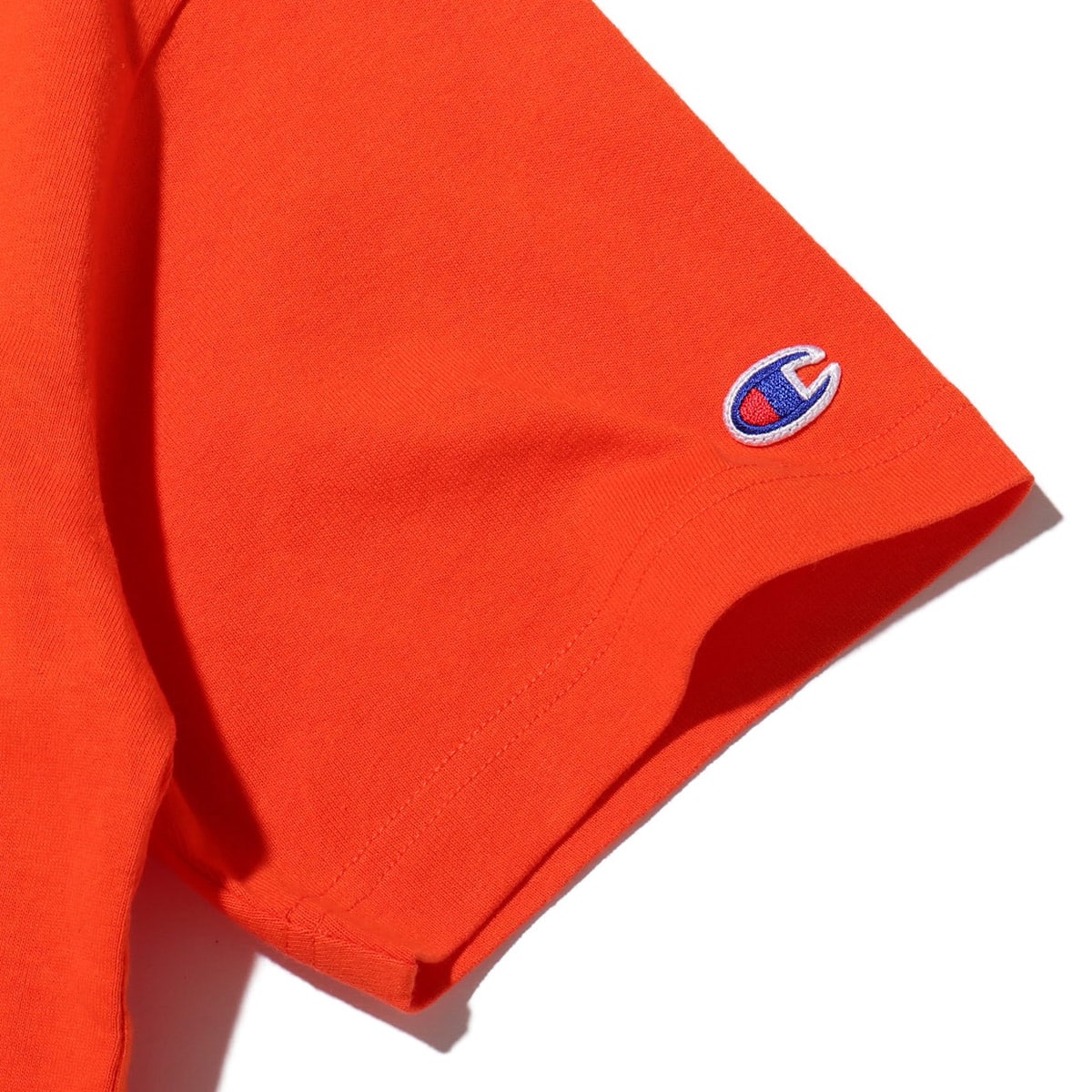 Champion T-SHIRT オレンジシャーベット 20SS-Iの画像