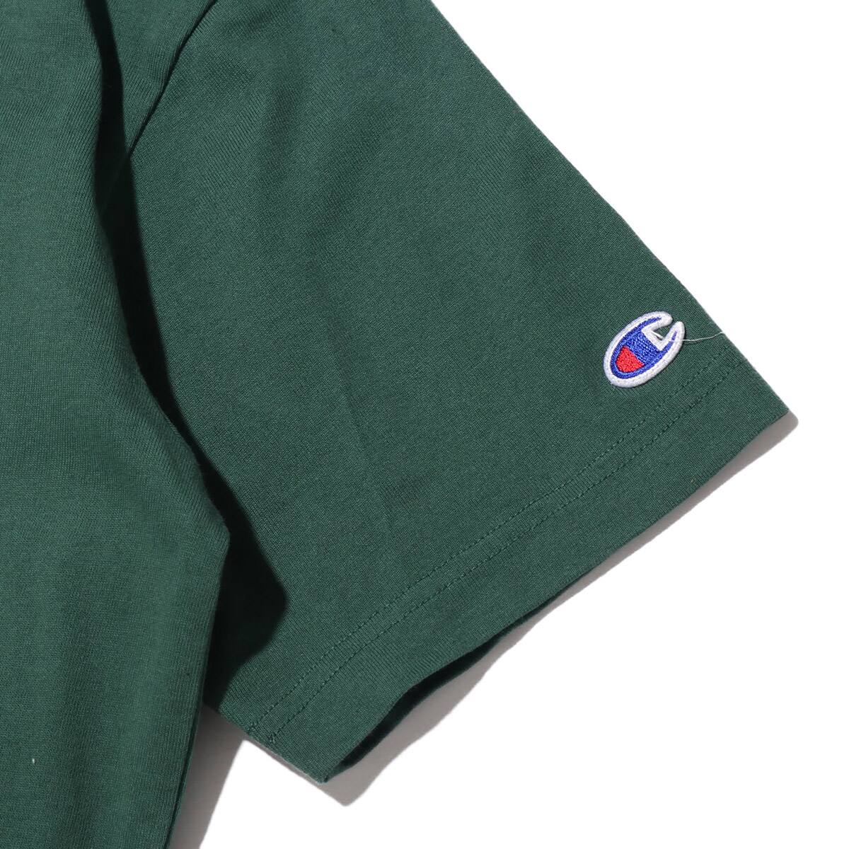 Champion T-SHIRT DARK GREEN 20SS-Iの画像