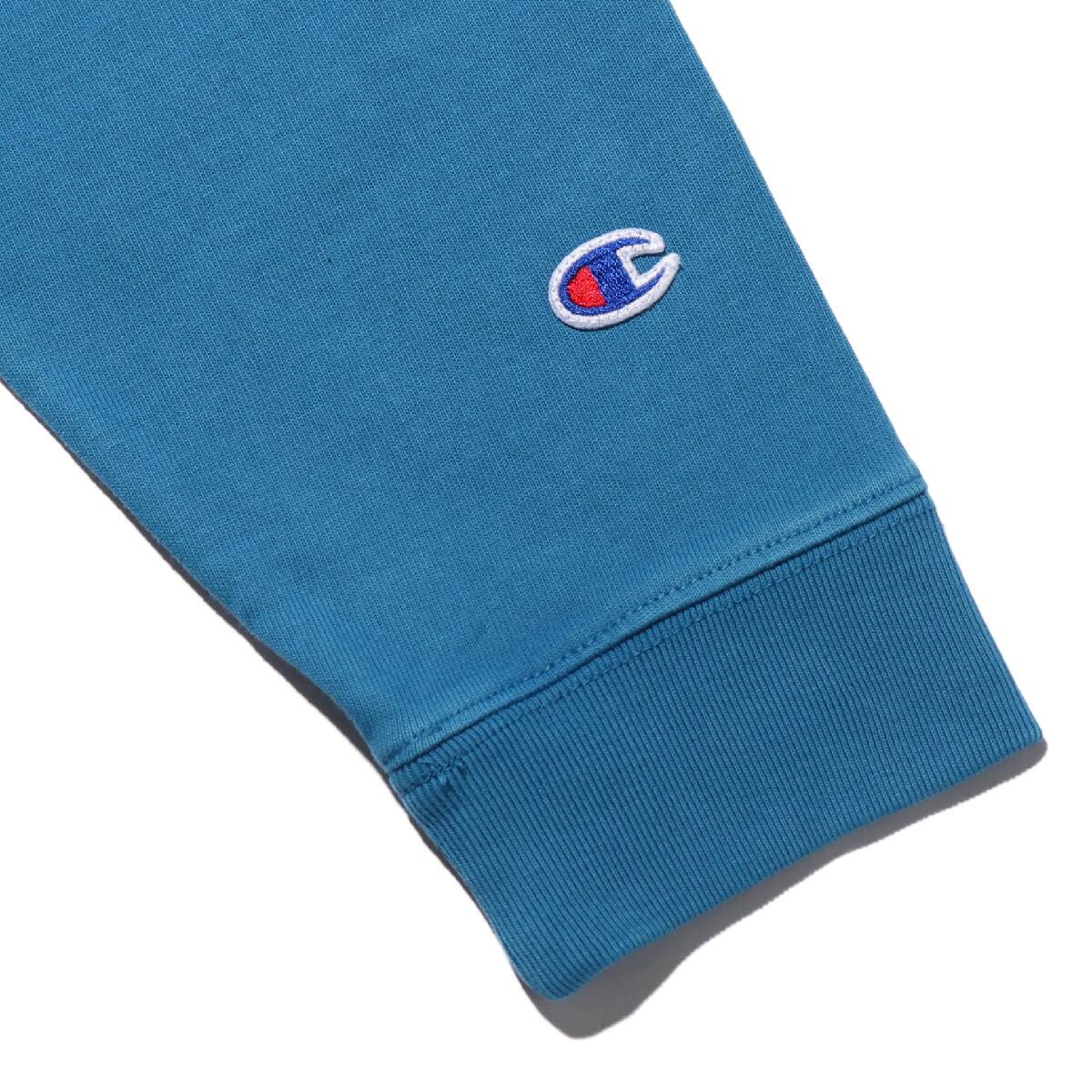 Champion L/S POCKET T-SHIRT BLUEGREEN 20SS-Iの画像