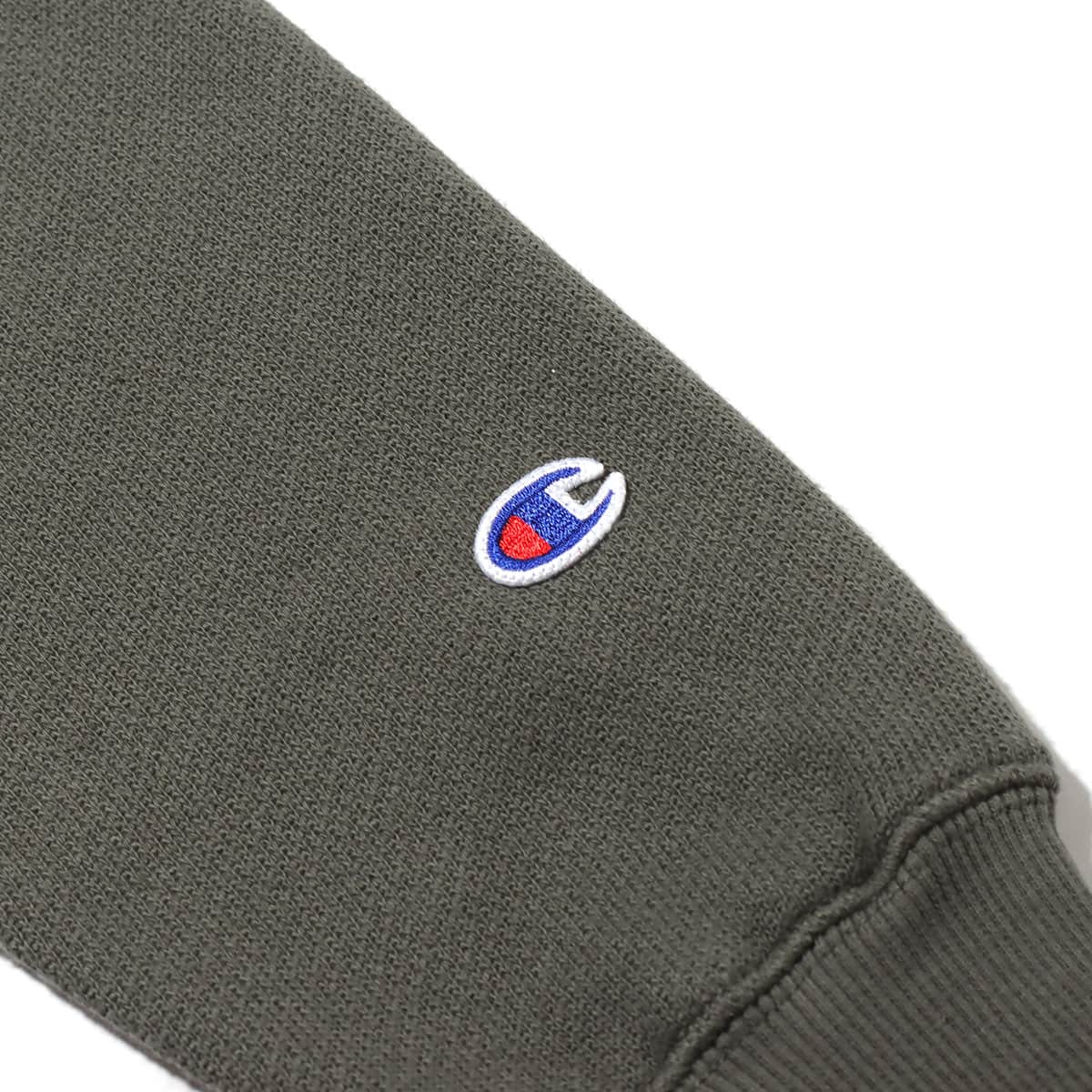 Champion P/O HOODED SWEATSHIRT KHAKI 20FW-Iの画像