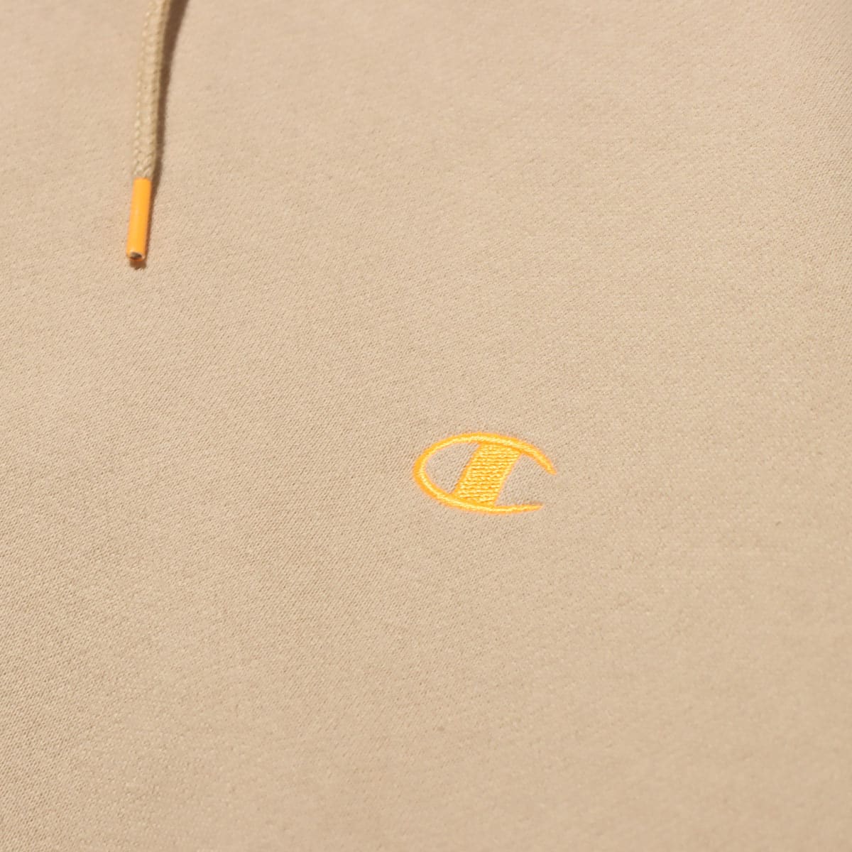Champion P/O HOODED SWEATSHIRT BEIGE 20FW-Iの画像