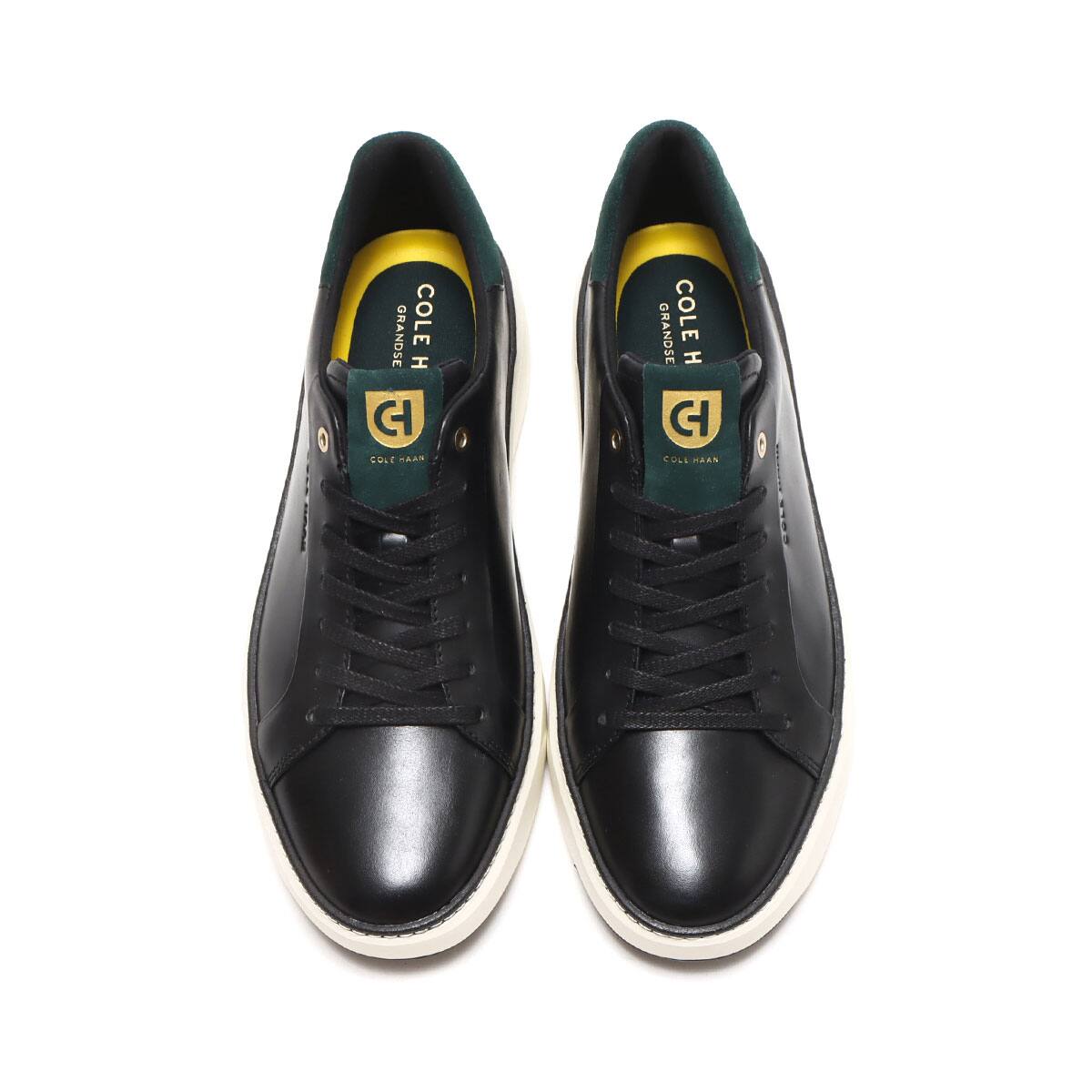 COLE HAAN GRANDPRO TOPSPIN SNEAKER BLACK/PINE GROVE/IVORY 22SP-I