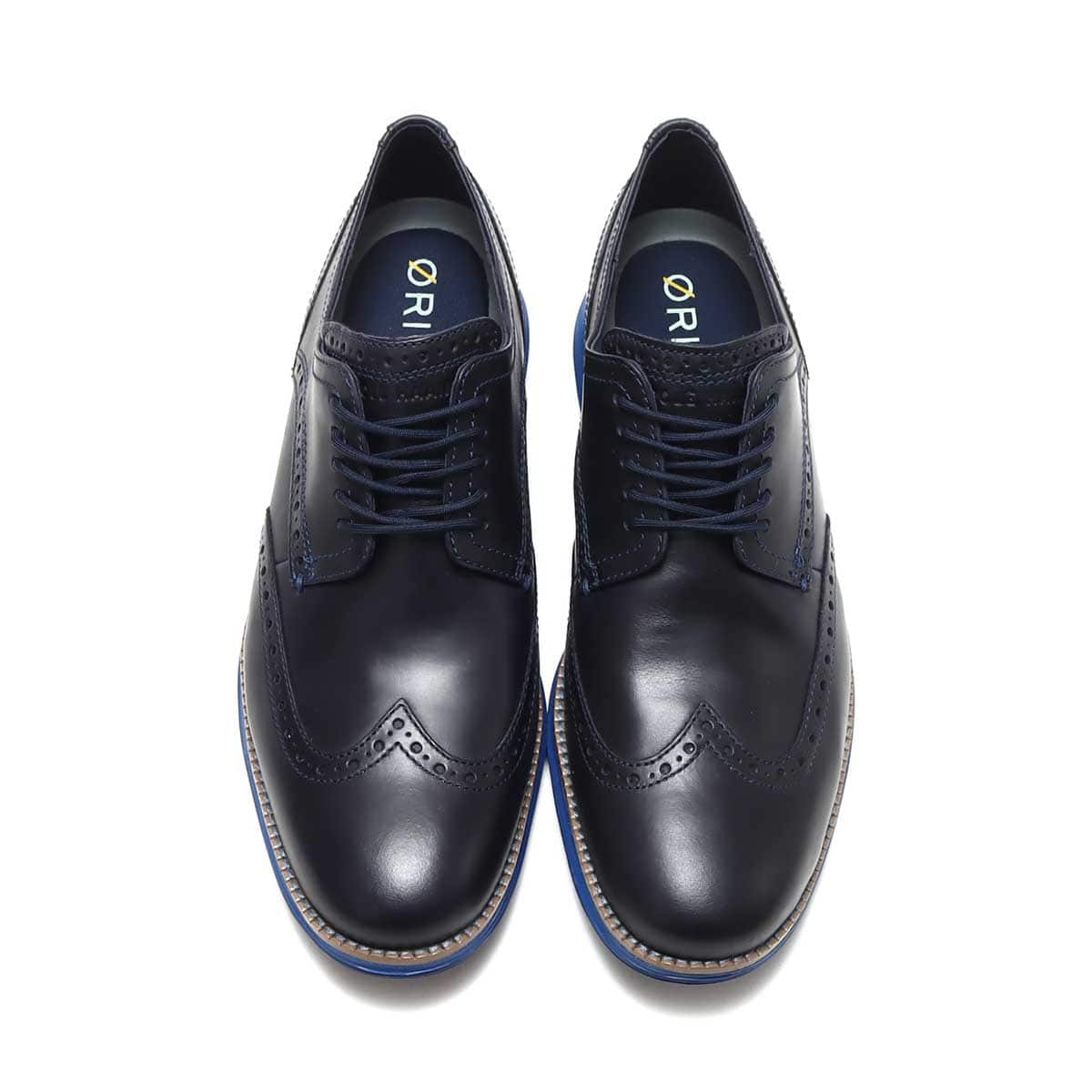 COLE HAAN ORIGINALGRAND WINGTIP OXFORD NAVY BLAZER/SODALITE BLUE