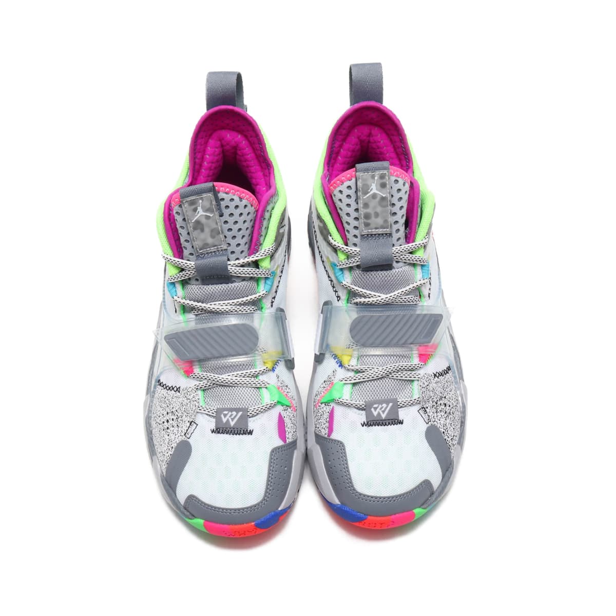 JORDAN BRAND JORDAN WHY NOT ZER0.3 PF WHITE/WHITE-COOL GREY-WOLF GREY 20SP-Sの画像