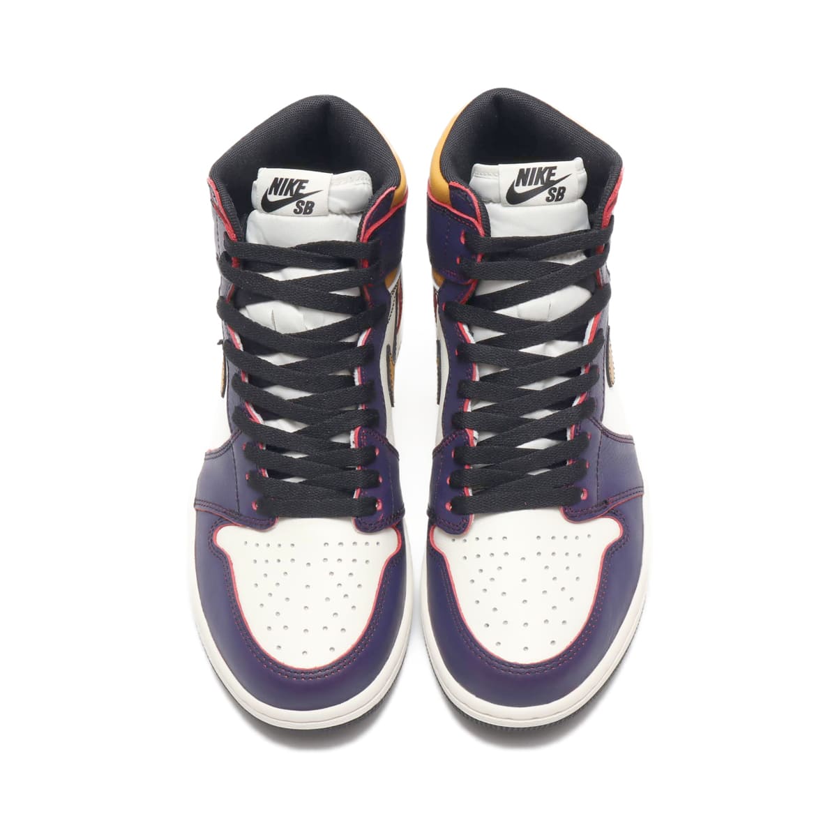 JORDAN BRAND AIR JORDAN 1 HIGH OG DEFIANT COURT PURPLE/BLACK-SL-UNIV GLD 19SU-Sの画像