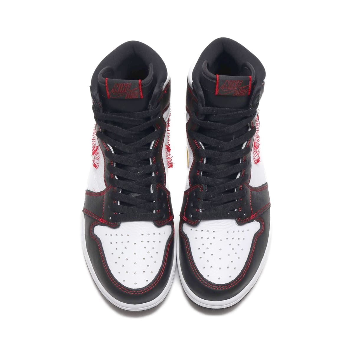 JORDAN BRAND AIR JORDAN 1 HIGH OG DEFIANT BLACK/TOUR YELLOW-WHITE-GYM RED 19FA-Sの画像