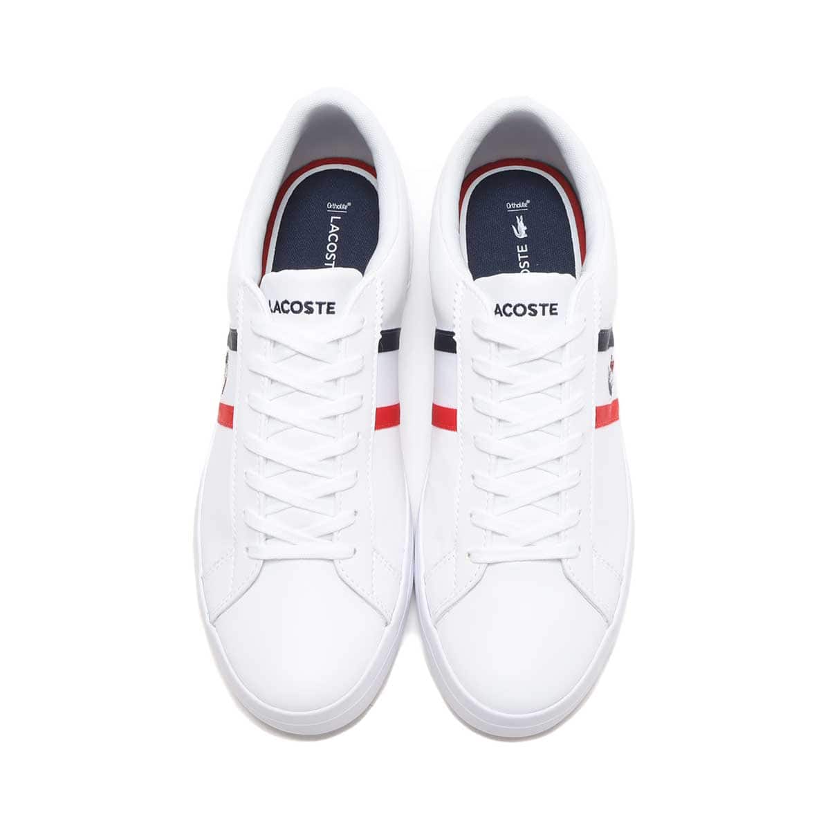 LACOSTE LEROND TRI 1 WHT/NVY/RED 21FA-Iの画像