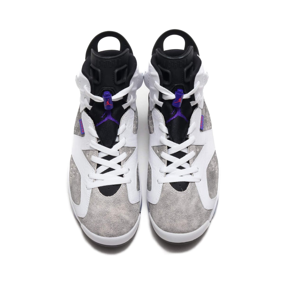 JORDAN BRAND AIR JORDAN 6 RETRO LTR WHITE/DARK CONCORD-BLACK