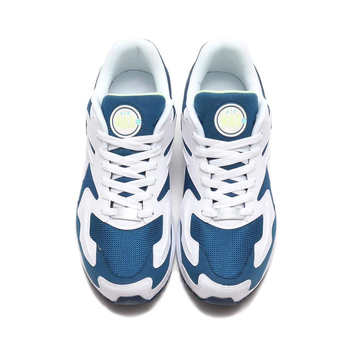 NIKE AIR MAX2 LIGHT VALERIAN BLUE/BLACK-WHITE-AURORA GREEN 20SP-Iの画像