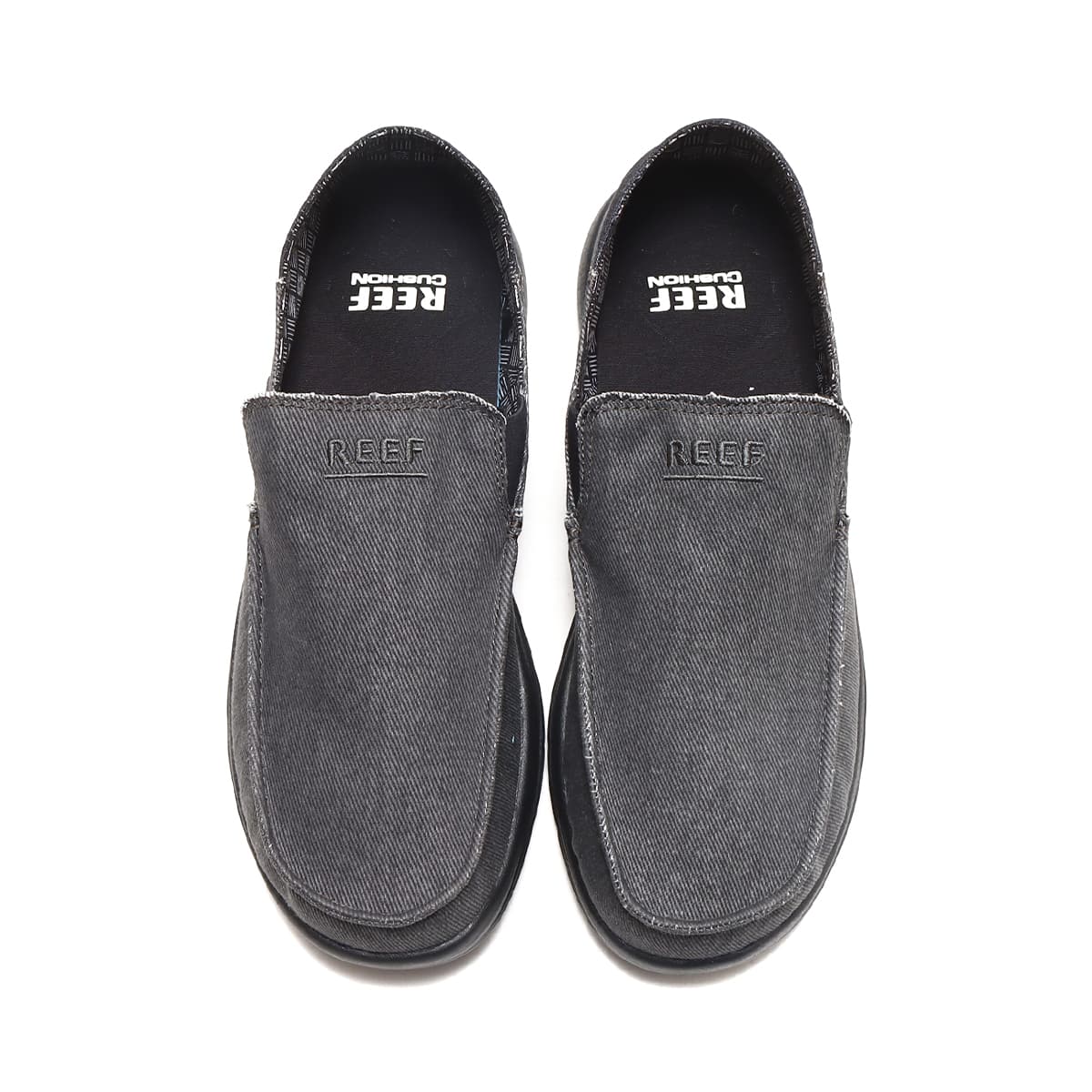 REEF CUSHION COAST SLIP ON BLACK STONEの画像