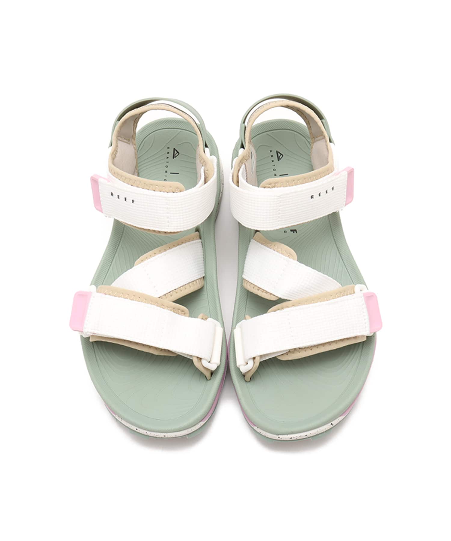 REEF CROSS-SHORE WHITE FROSTの画像
