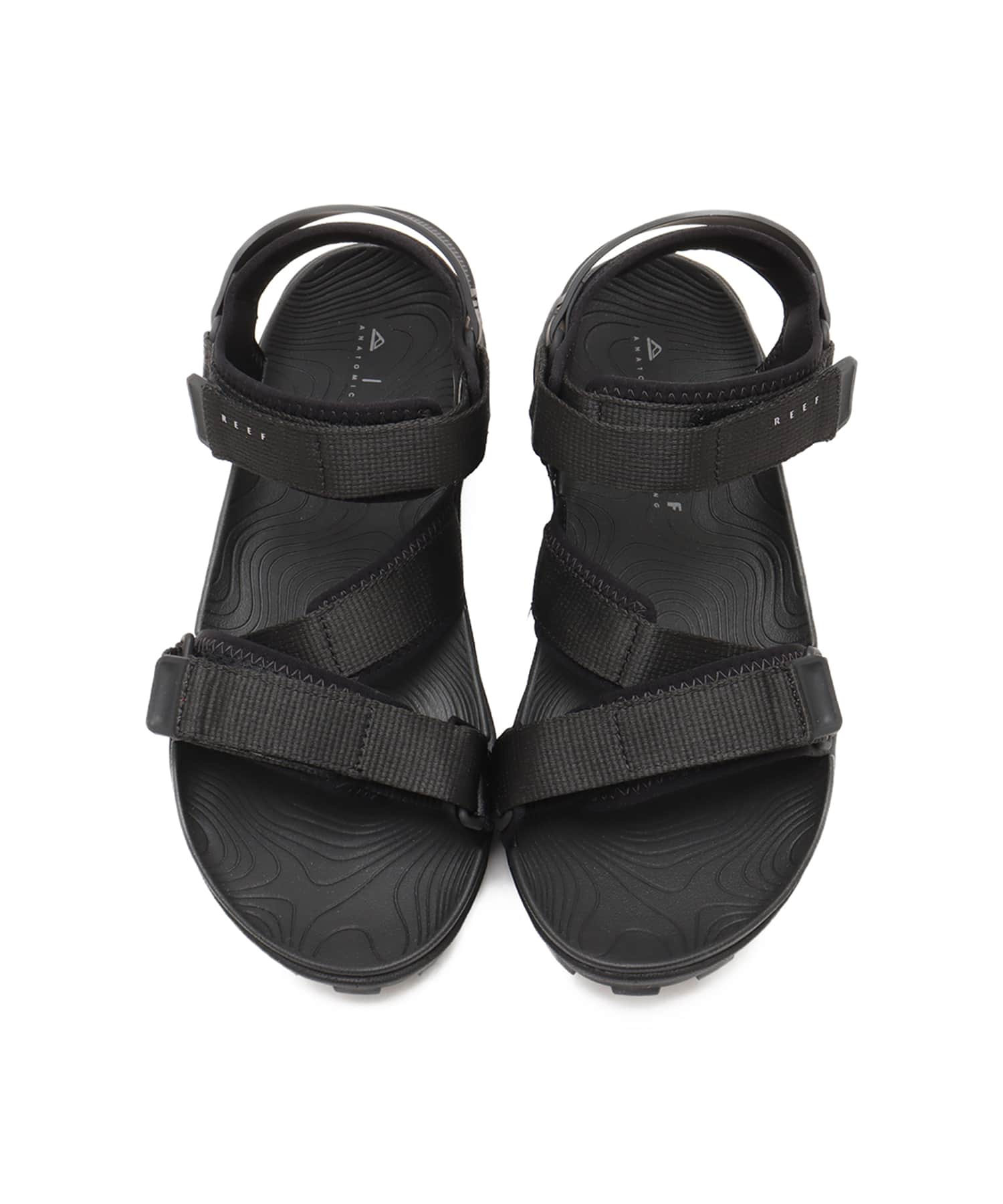 REEF CROSS-SHORE BLACKの画像