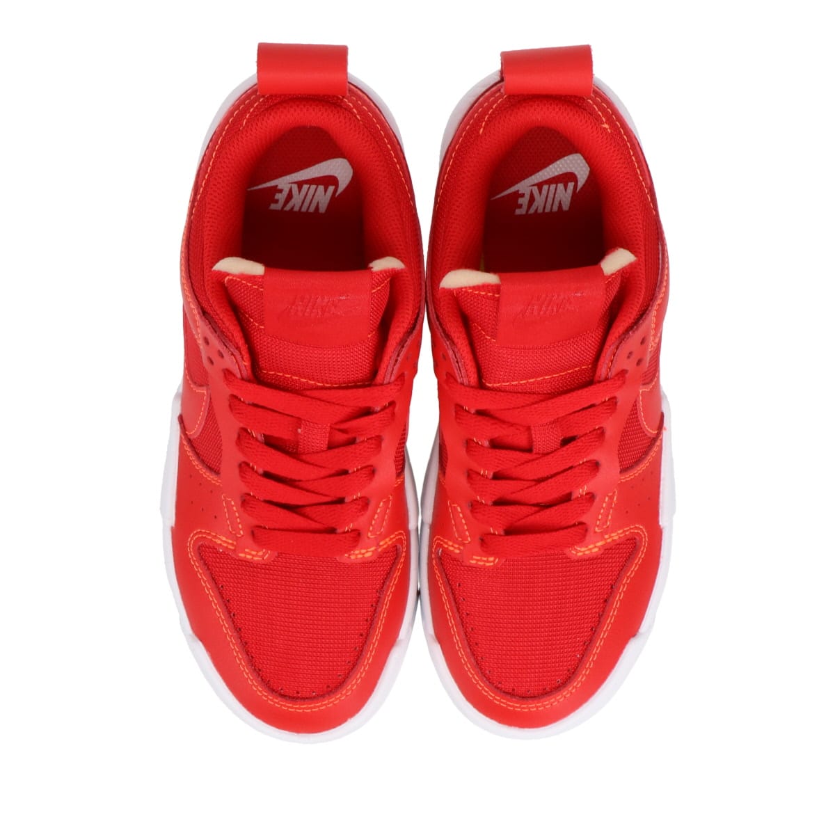 NIKE W DUNK LOW DISRUPT UNIVERSITY RED/UNIVERSITY RED 20HO-Iの画像