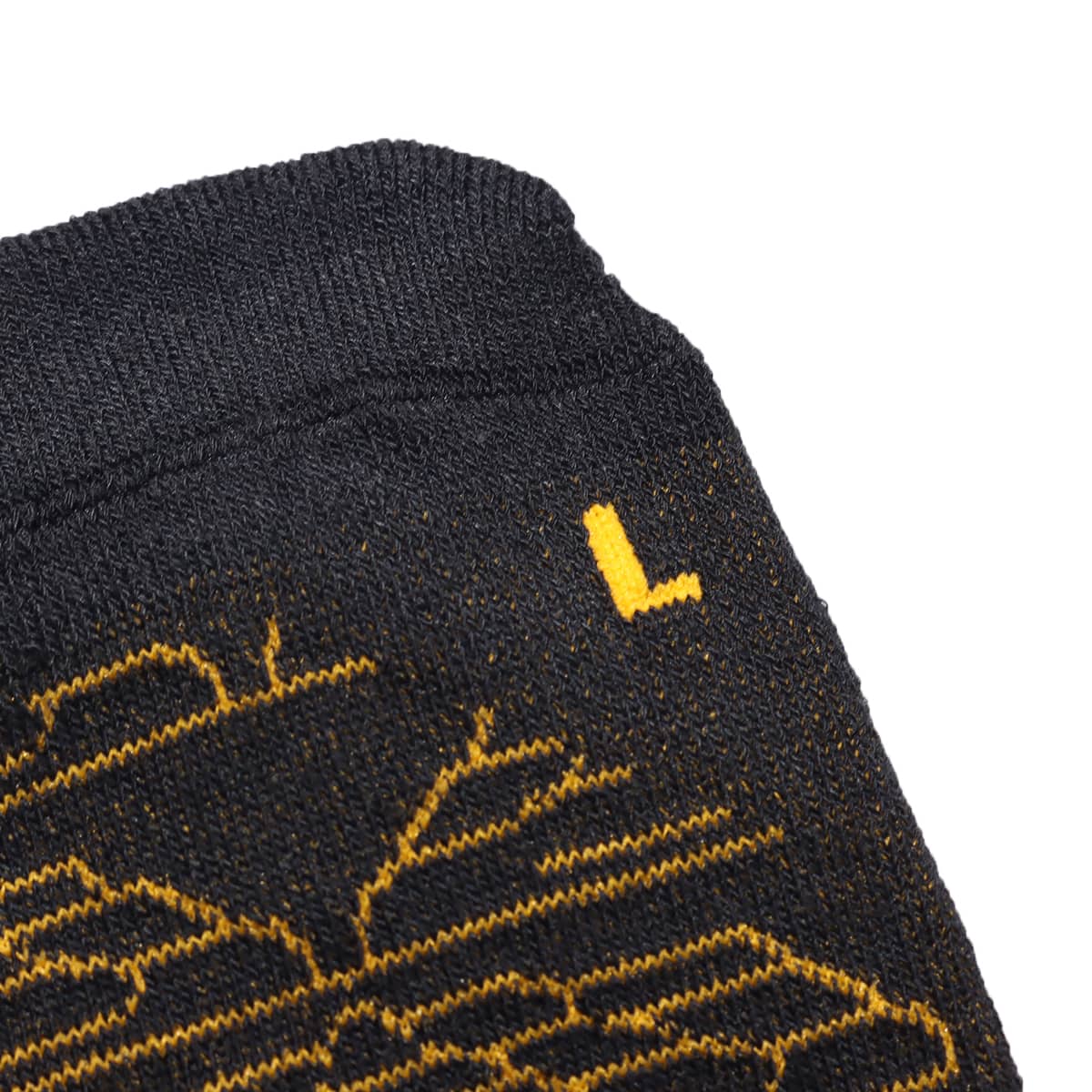 JORDAN BRAND U J LEGACY CREW 2PR AOK BLACK/UNIVERSITY GOLD 21SU-Iの画像