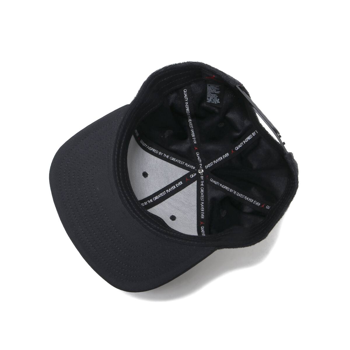 JORDAN BRAND JORDAN PRO CAP SPORT DNA TERRY BLACK/BLACK/BLACK/WHITE 20SU-Iの画像