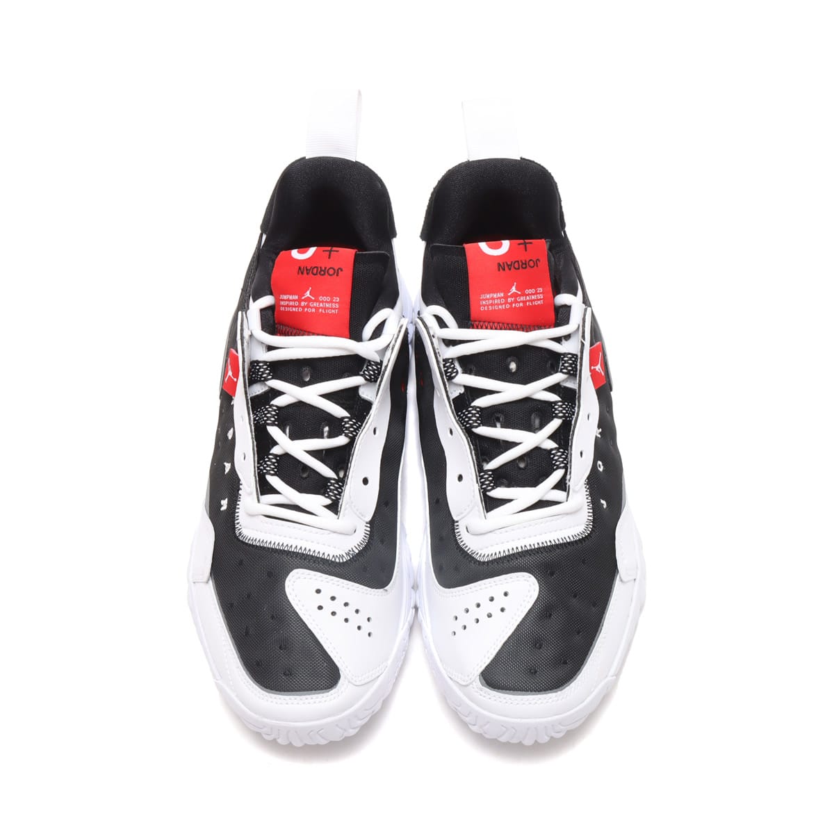 JORDAN BRAND JORDAN DELTA 2 BLACK/UNIVERSITY RED-OFF NOIR-WHITE 21FA-Iの画像