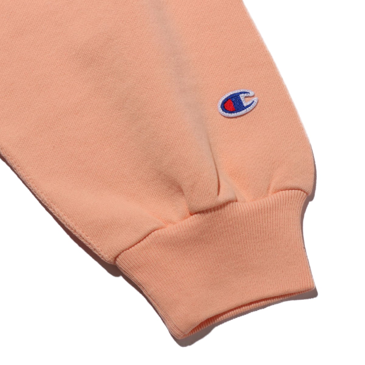 Champion peach hot sale crewneck sweatshirt