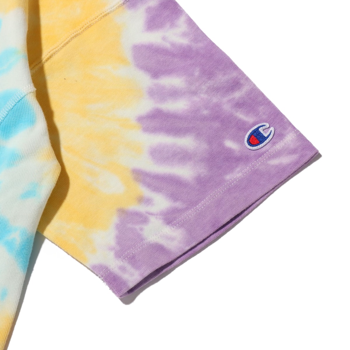Champion RW TIE-DYE T-SHIRT PALE GREEN 20SS-Iの画像