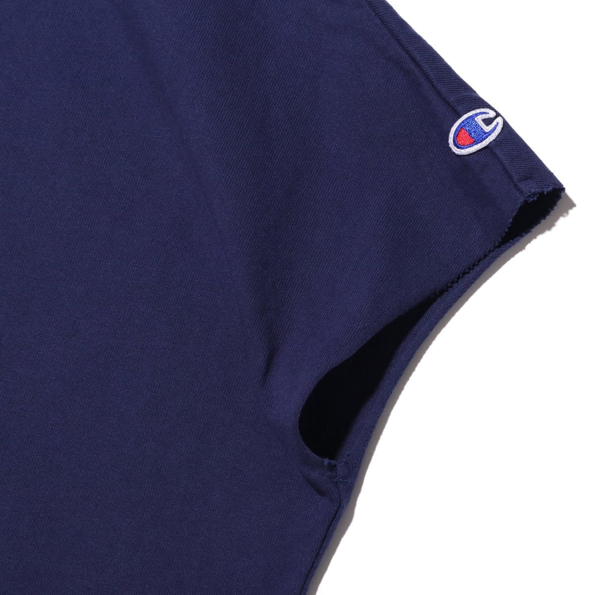 Champion SLEEVELESS T-SHIRT NAVY 20SS-Iの画像