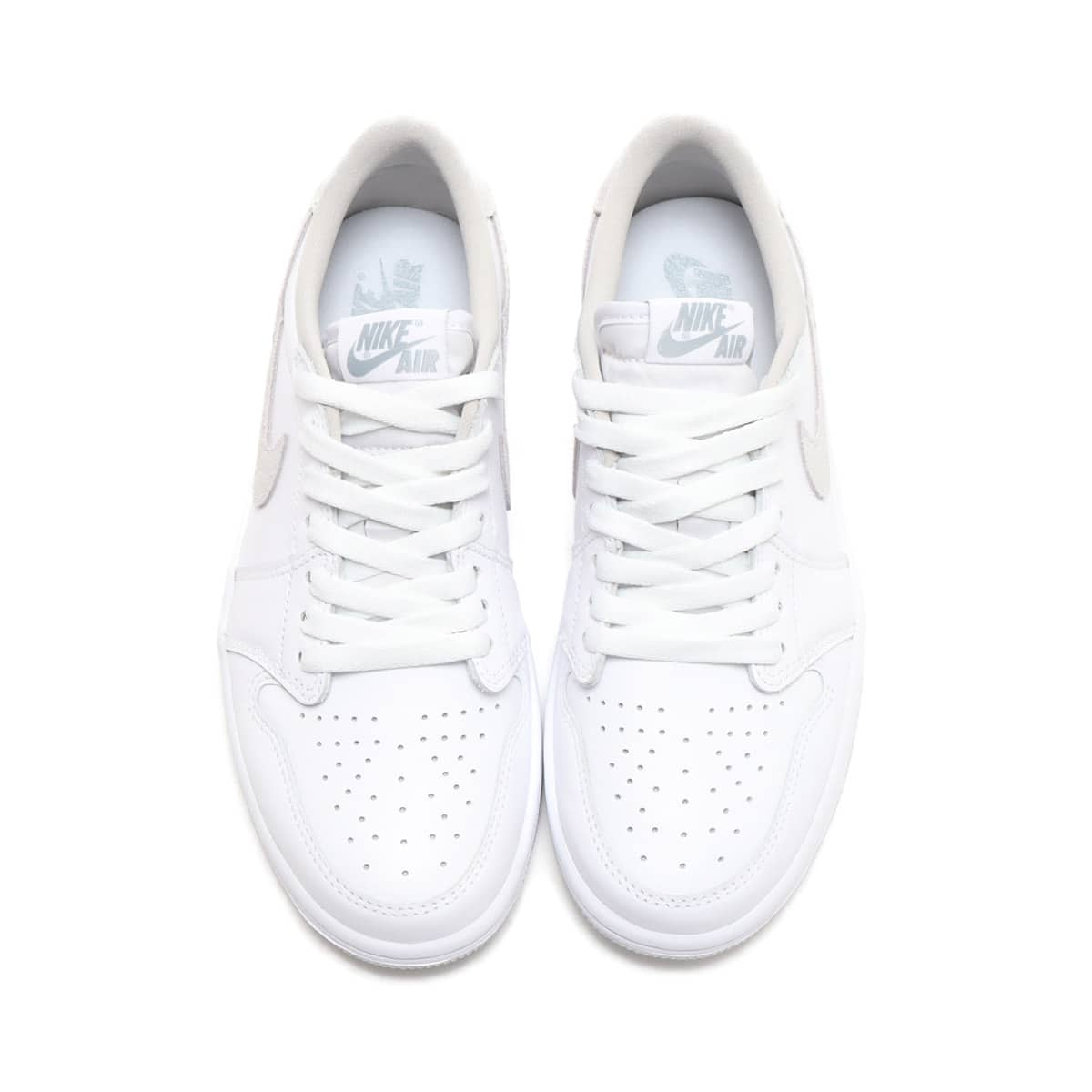 JORDAN BRAND WMNS AIR JORDAN 1 LOW OG WHITE/PARTICLE GREY-NEUTRAL