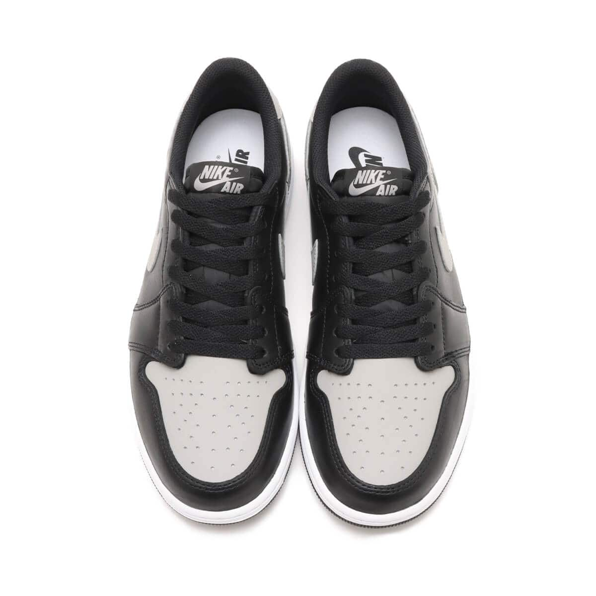 JORDAN BRAND AIR JORDAN 1 RETRO LOW OG BLACK/MEDIUM GREY-WHITE