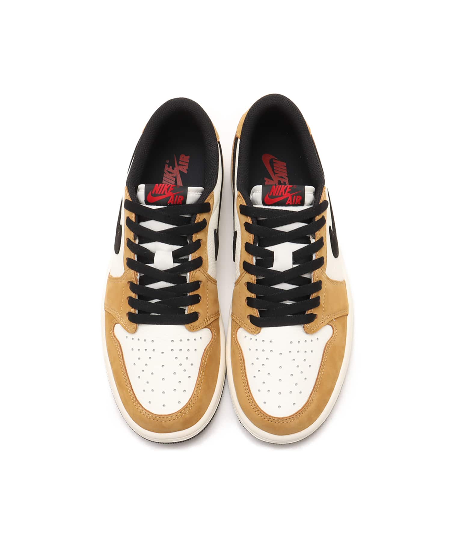 JORDAN BRAND AIR JORDAN 1 RETRO LOW OG SAIL/BLACK-GOLDEN