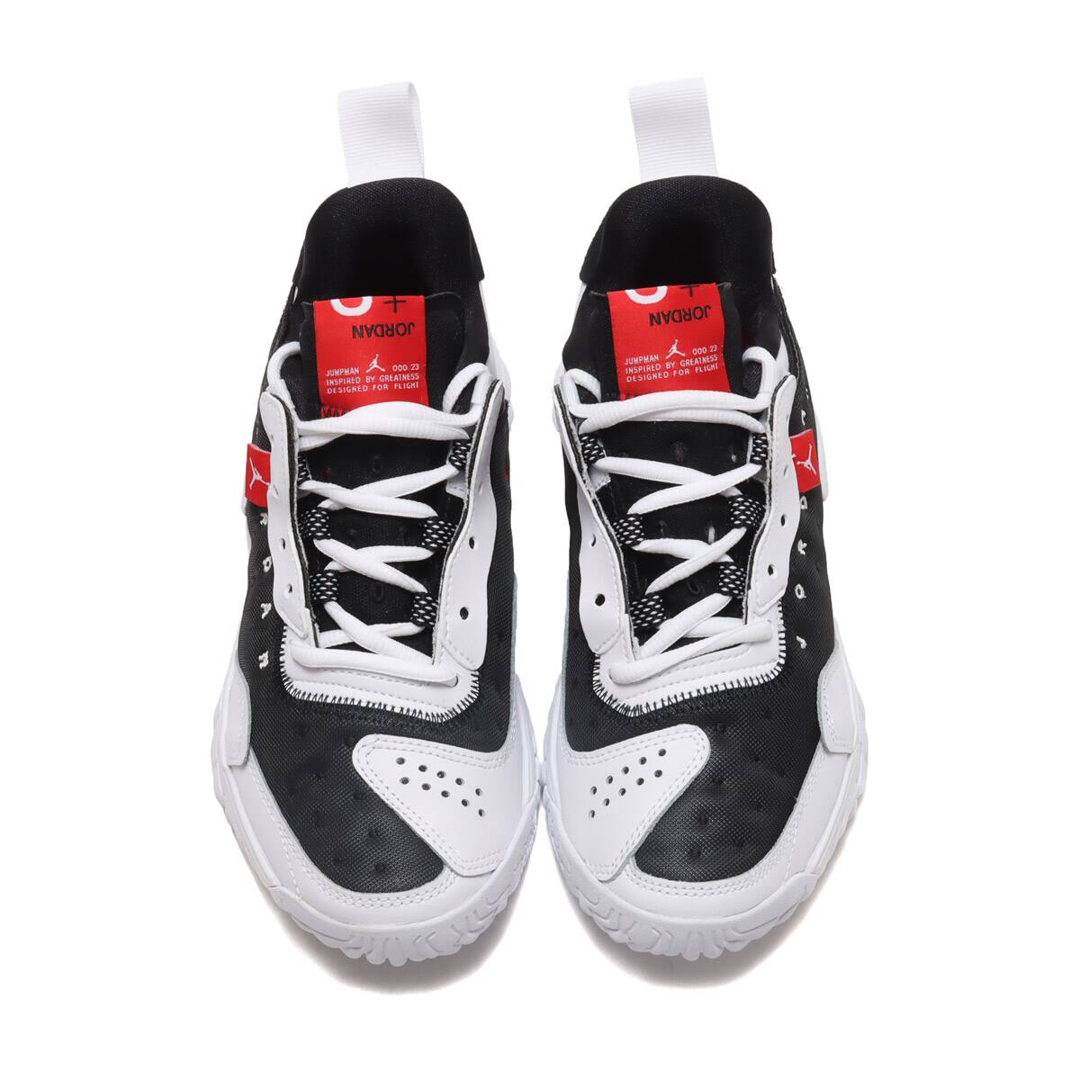 JORDAN BRAND JORDAN DELTA 2 (GS) BLACK/UNIVERSITY RED-OFF NOIR-WHITE 21FA-Iの画像