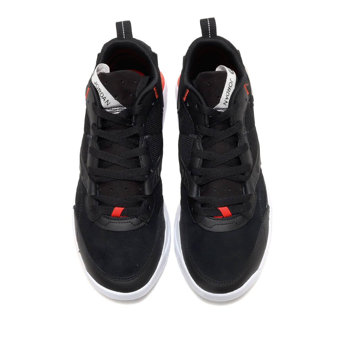 JORDAN BRAND JORDAN AIR NFH BLACK/WHITE-CHILE RED-OFF NOIR 21HO-I