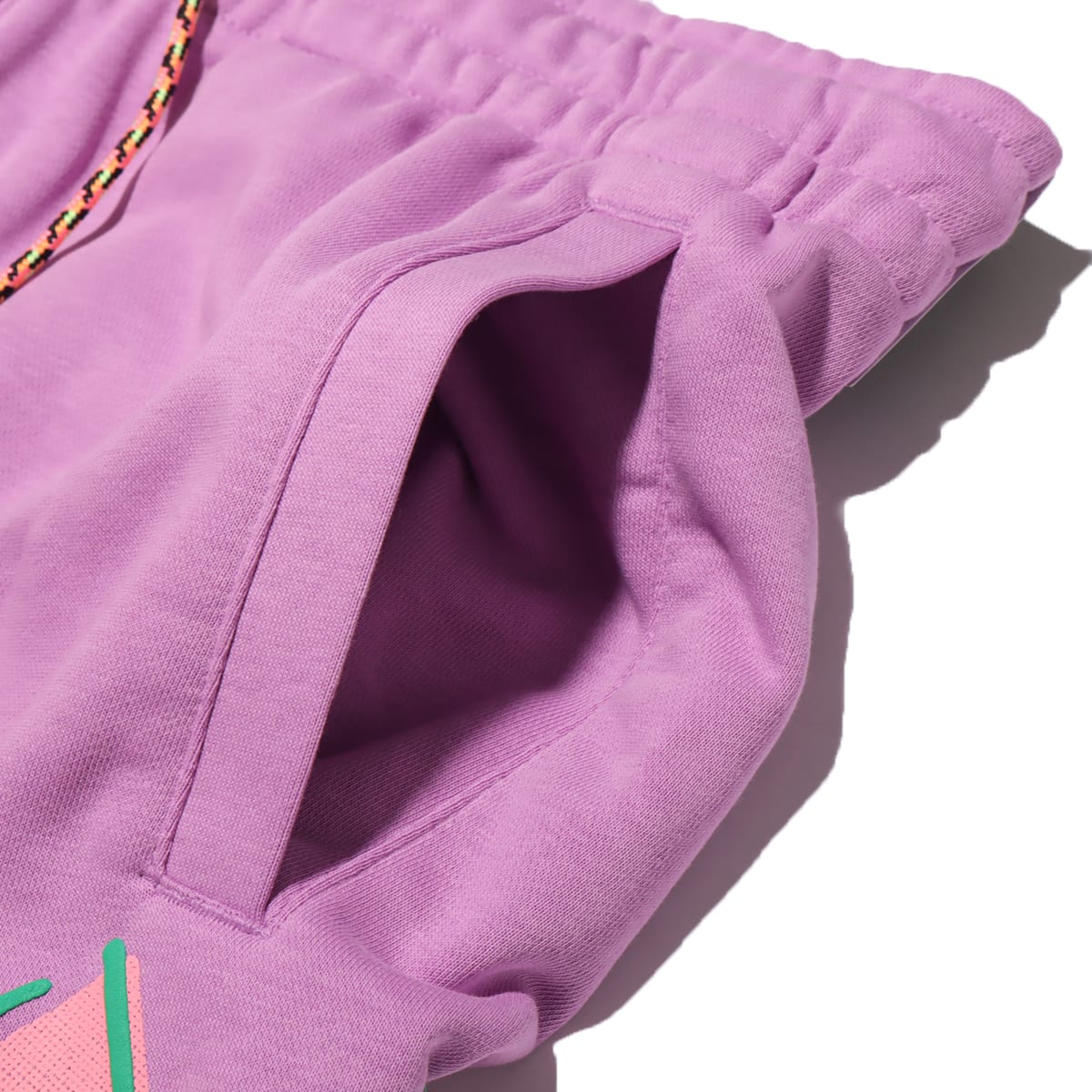 JORDAN BRAND AS M J SPRT DNA HBR FLC SHORT VIOLET SHOCK 21SU-Iの画像