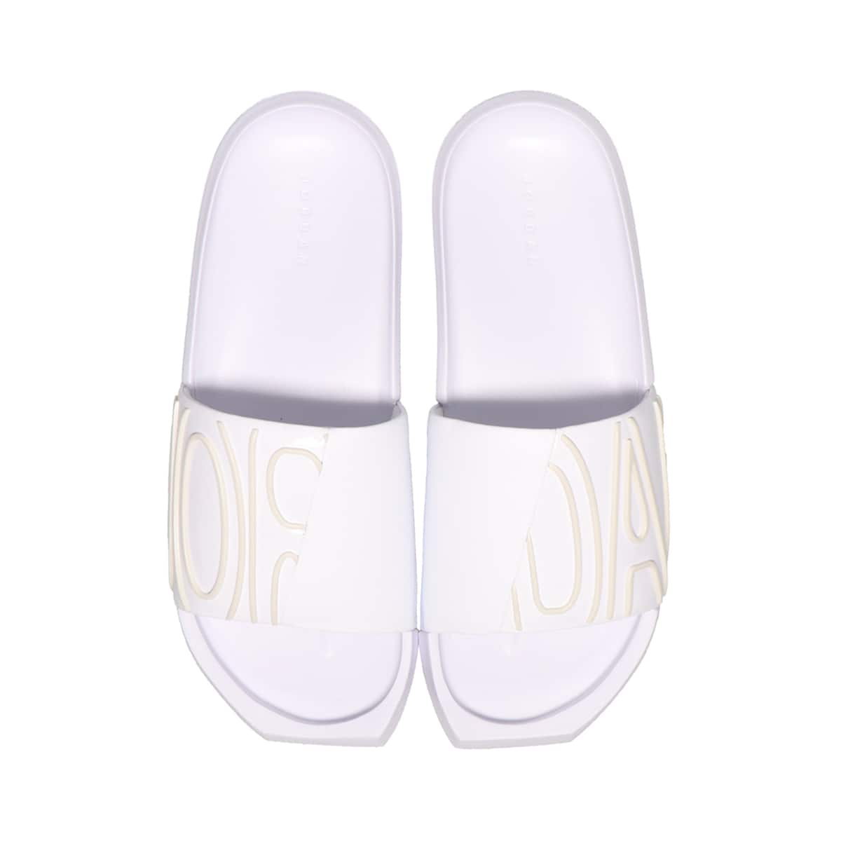 JORDAN BRAND WMNS JORDAN NOLA SLIDE WHITE/WHITE-WHITE 21SU-Iの画像