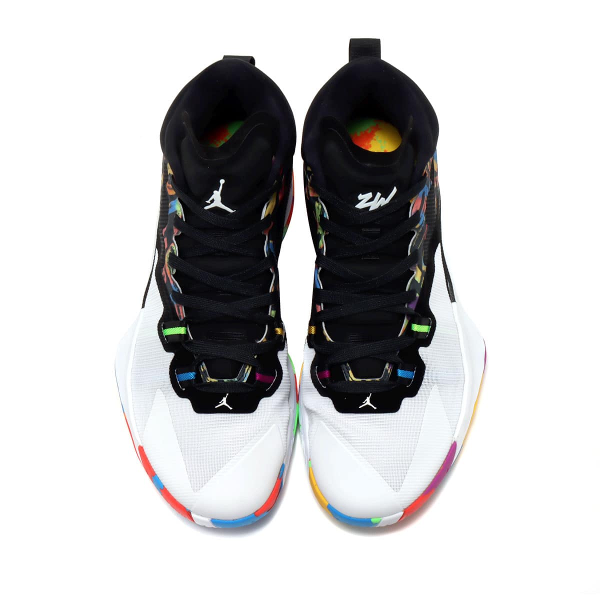 JORDAN BRAND JORDAN ZION 1 PF BLACK/WHITE-BRIGHT CRIMSON