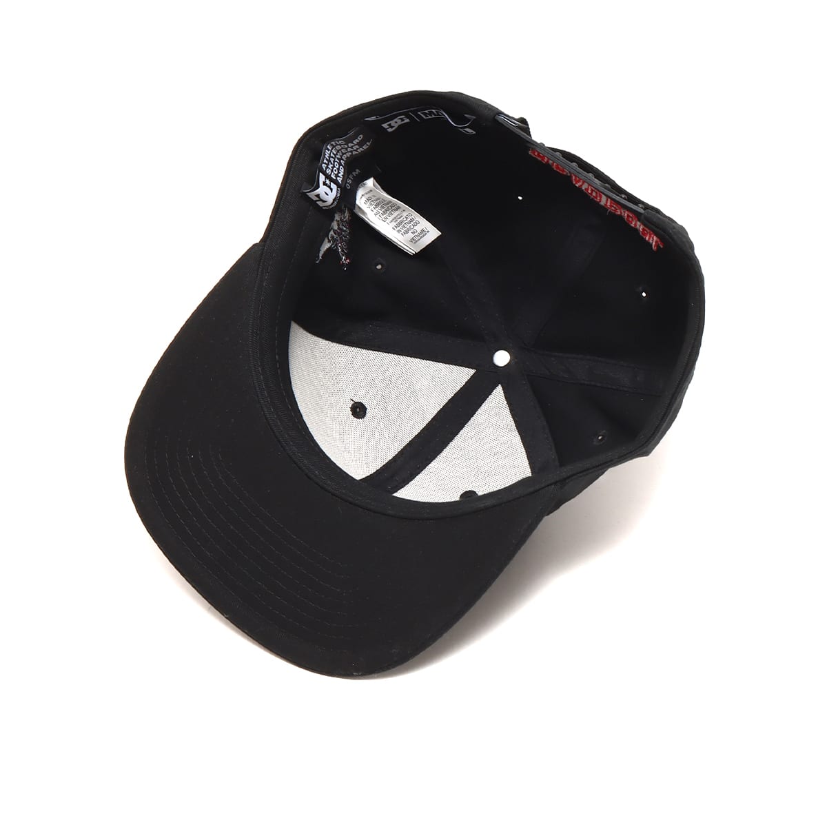 DC SHOES DP MARVEL SNAPBACK Black 22FW-Iの画像