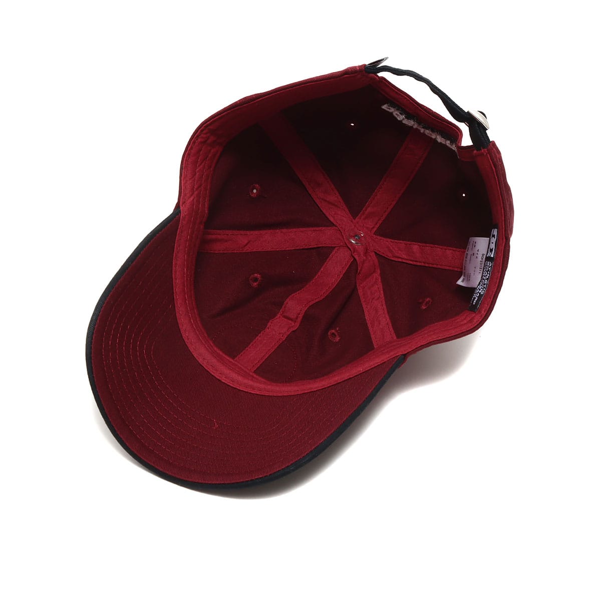 DC SHOES 23 CIRCLE PATCH STRAPBACK BURGUNDY 23SS-Iの画像